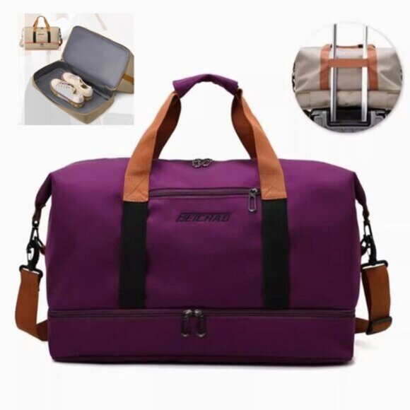 Handbags - NEW! Duffle Bag Travel Handbag Gym Bag Weekender Carry On Overnight Bags